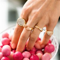 Ringe Rue des Mille Dame in Silber ANZ-014 M4 AU - ANZ-014 M4 AU